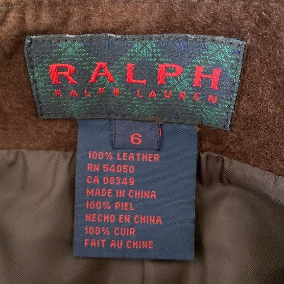 Ralph Lauren Bohemian Vintage Lace Up Suede Pants - Picture 8 of 11